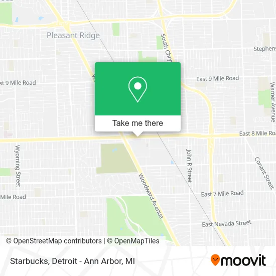 STARBUCKS map