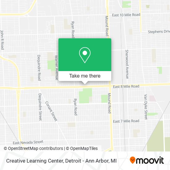 Creative Learning Center map