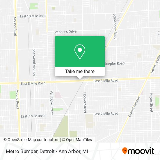 Mapa de Metro Bumper