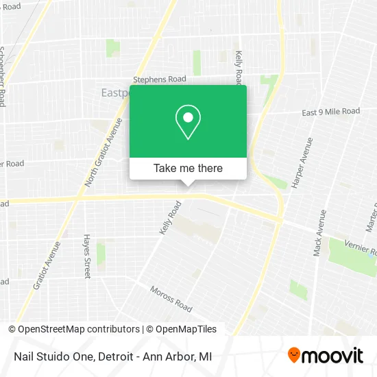 Nail Stuido One map