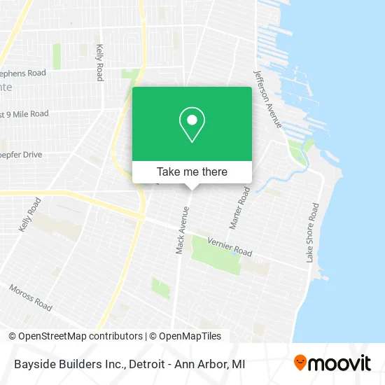 Bayside Builders Inc. map