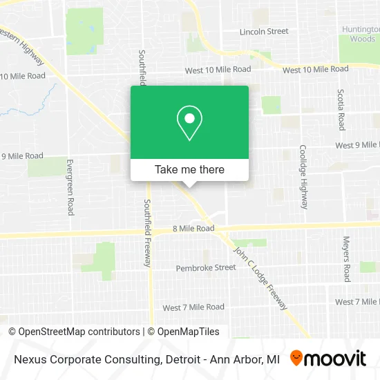Nexus Corporate Consulting map