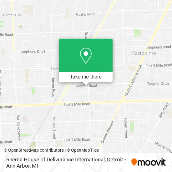Rhema House of Deliverance International map
