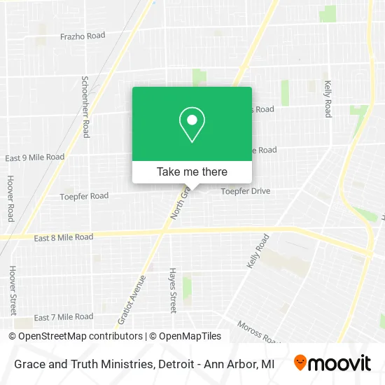 Grace and Truth Ministries map