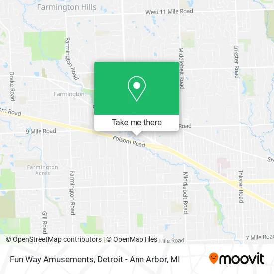 Mapa de Fun Way Amusements