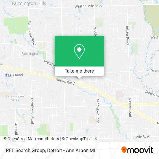 Mapa de RFT Search Group