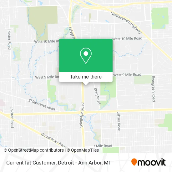 Current Iat Customer map