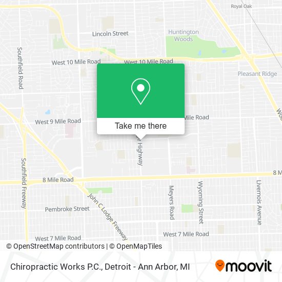 Chiropractic Works P.C. map