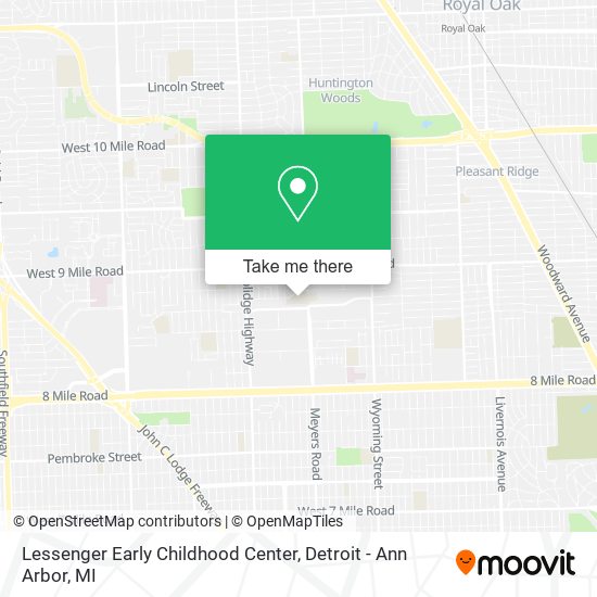 Lessenger Early Childhood Center map