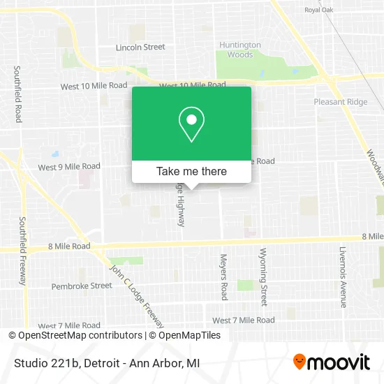 Studio 221b map
