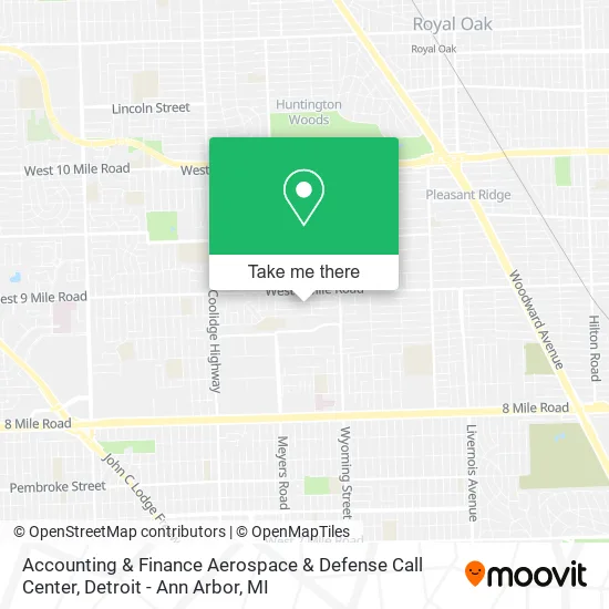 Accounting & Finance Aerospace & Defense Call Center map