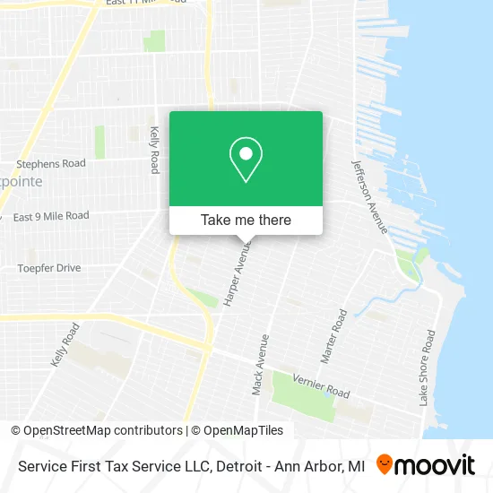Service First Tax Service LLC map
