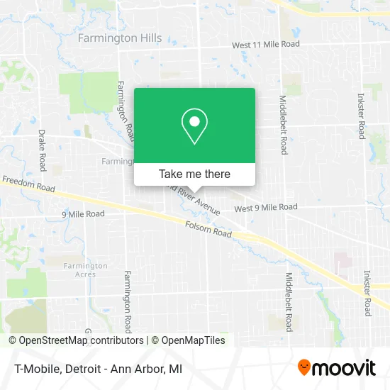 T-Mobile map