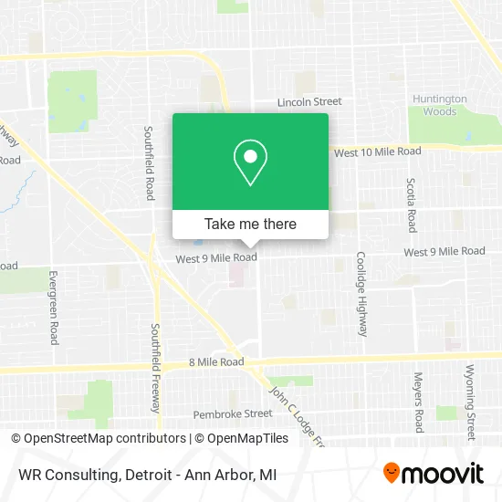 WR Consulting map