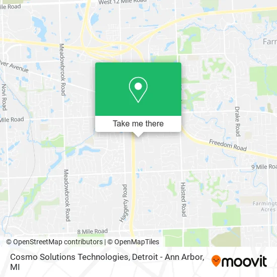 Cosmo Solutions Technologies map