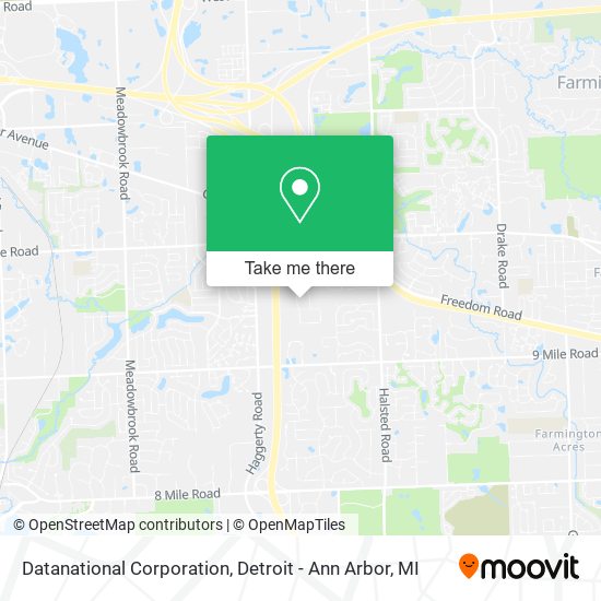 Datanational Corporation map