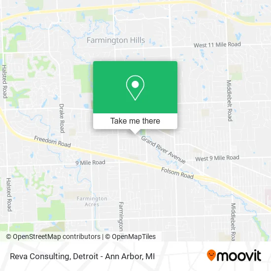 Reva Consulting map