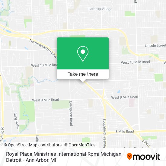 Royal Place Ministries International-Rpmi Michigan map