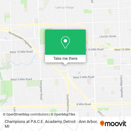 Mapa de Champions at P.A.C.E. Academy