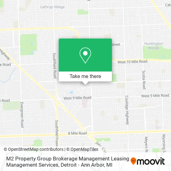 M2 Property Group Brokerage Management Leasing Management Services map