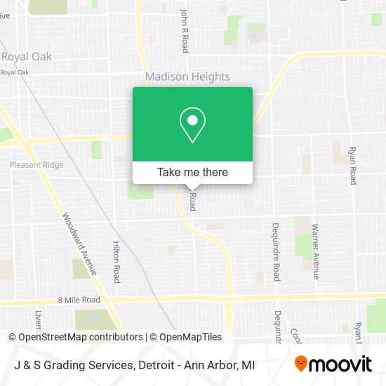 J & S Grading Services map