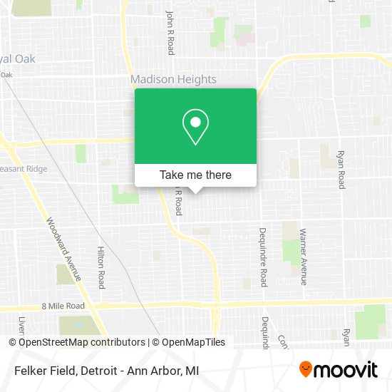 Mapa de Felker Field