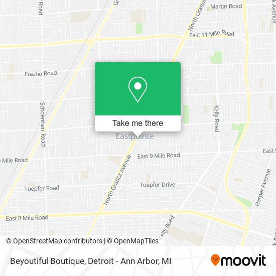 Mapa de Beyoutiful Boutique