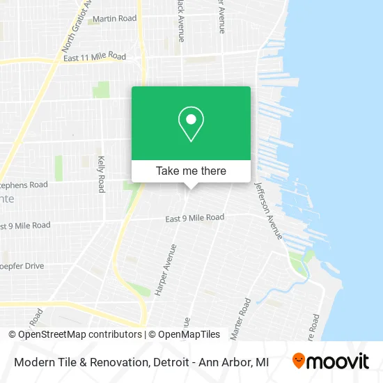 Modern Tile & Renovation map