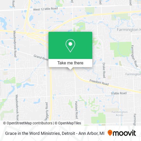 Mapa de Grace in the Word Ministries