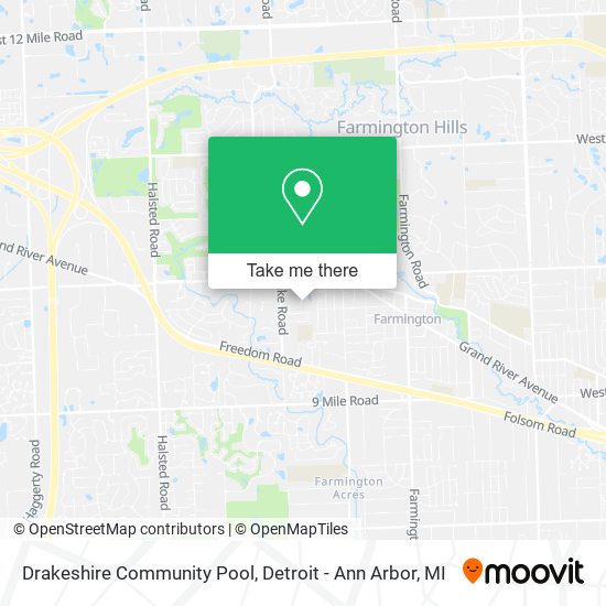 Drakeshire Community Pool map