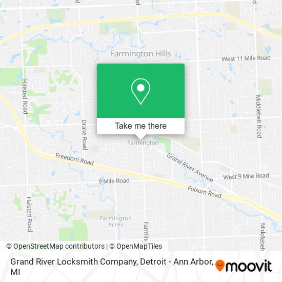 Grand River Locksmith Company map