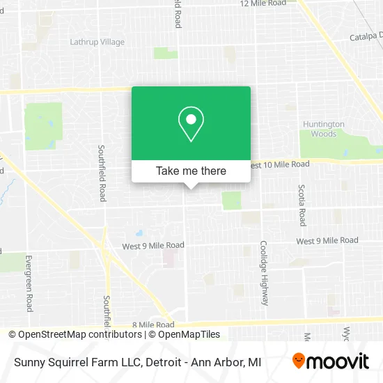 Sunny Squirrel Farm LLC map