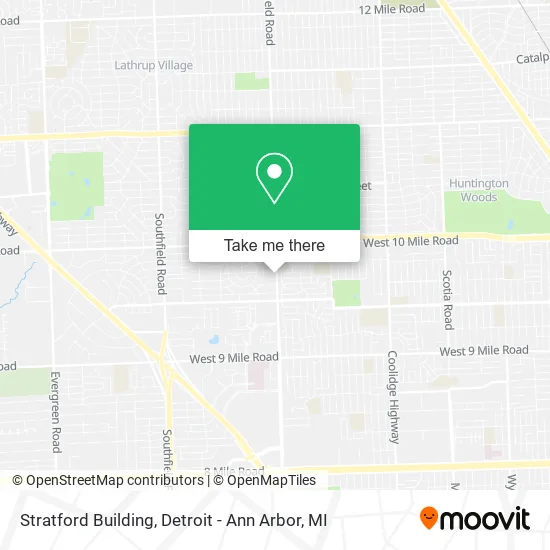 Mapa de Stratford Building