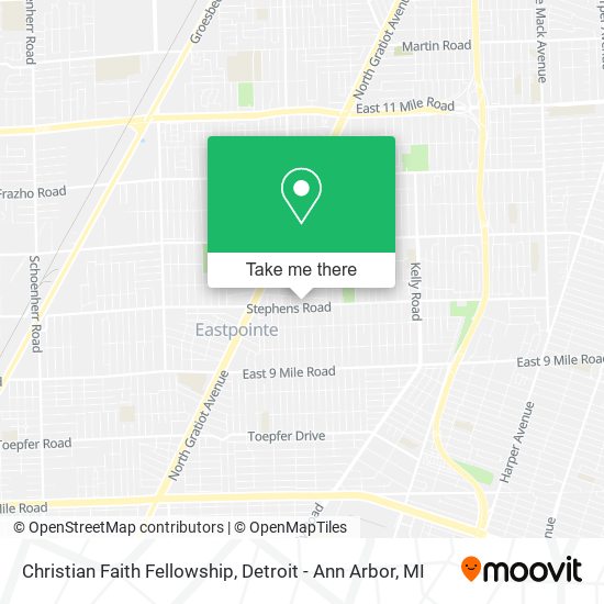 Mapa de Christian Faith Fellowship