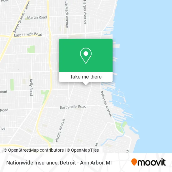 Nationwide Insurance map
