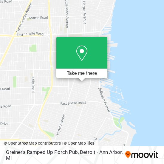 Greiner's Ramped Up Porch Pub map