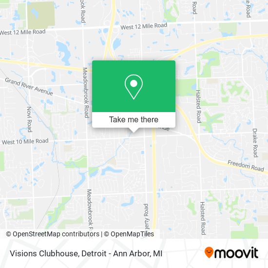 Mapa de Visions Clubhouse