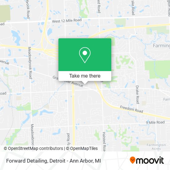 Forward Detailing map
