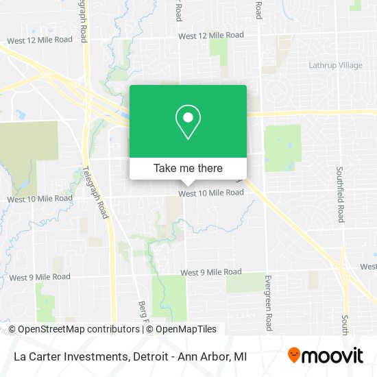 Mapa de La Carter Investments
