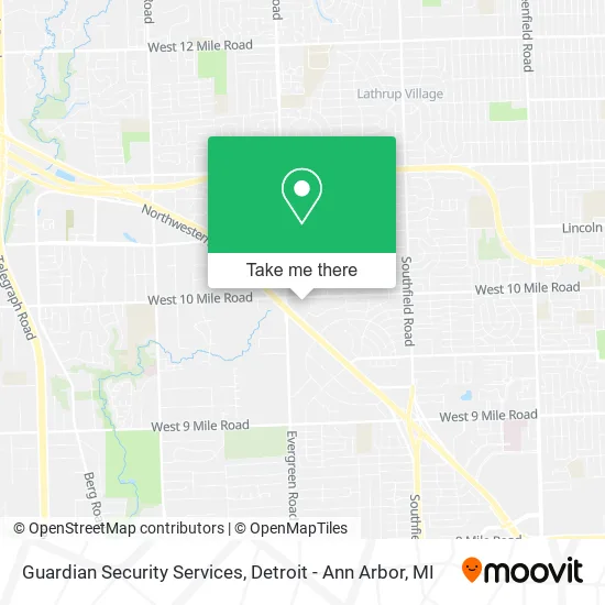 Guardian Security Services map