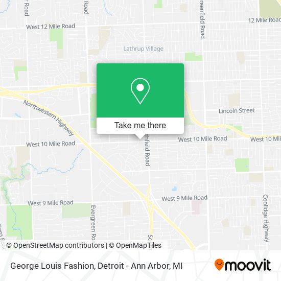 Mapa de George Louis Fashion