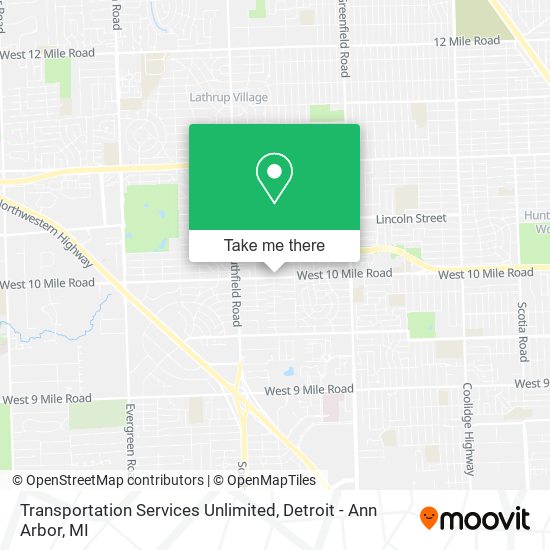 Mapa de Transportation Services Unlimited