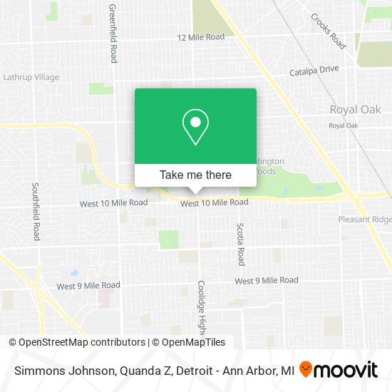 Simmons Johnson, Quanda Z map