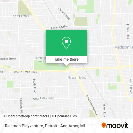 Rissman Playventure map