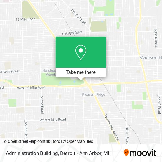 Administration Building map