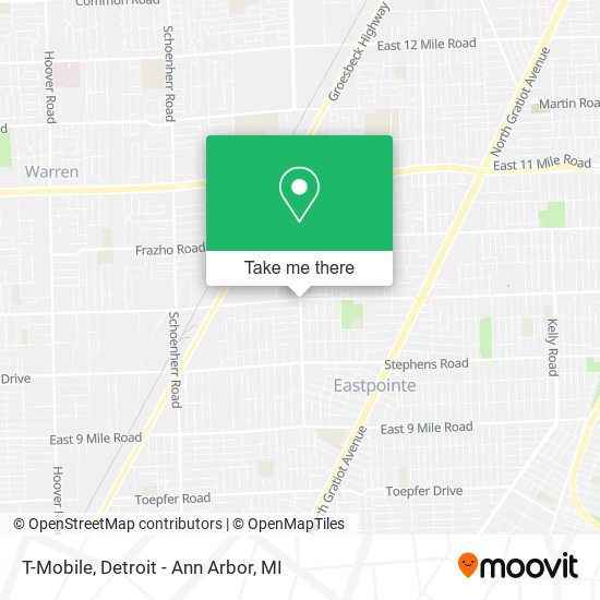 T-Mobile map