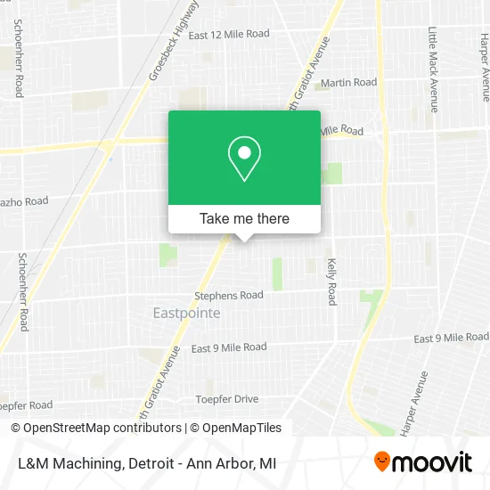 Mapa de L&M Machining
