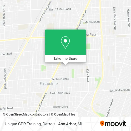 Mapa de Unique CPR Training