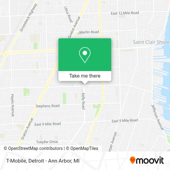 T-Mobile map