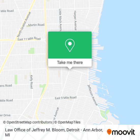 Law Office of Jeffrey M. Bloom map